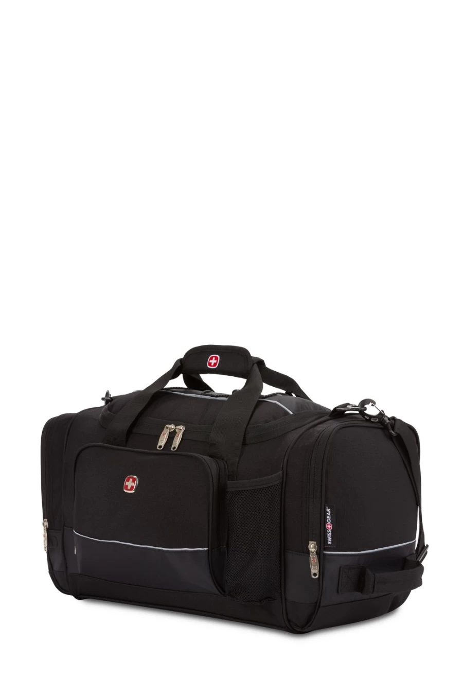SWISSGEAR 9000 20-Inch Apex Duffel Travel Bag - Durable Polyester Carry-On Luggage for Gym & Weekend Trips
