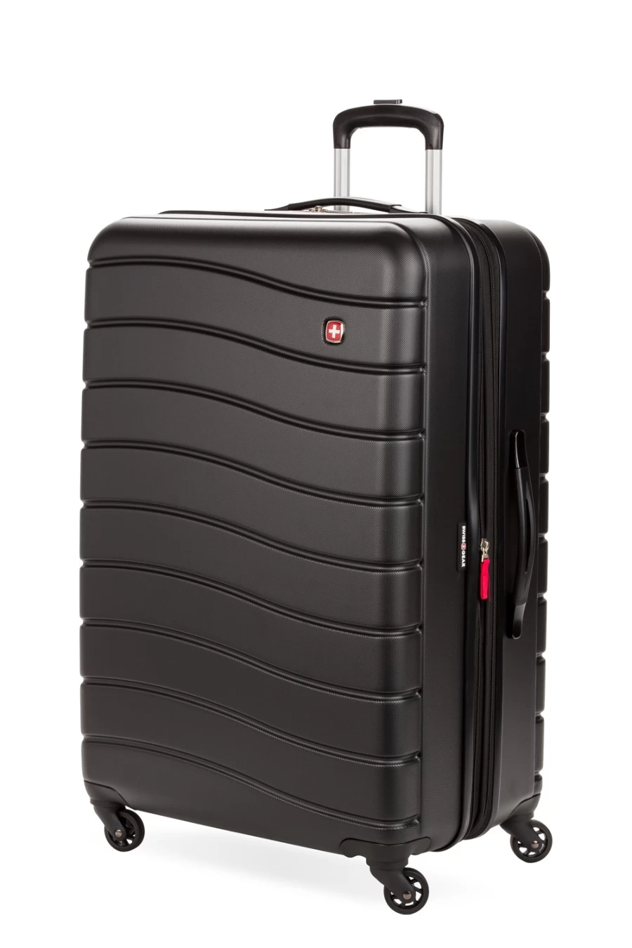 SWISSGEAR 7790 27-Inch Expandable Hardshell Spinner Suitcase, Durable Lightweight Checked Luggage with 360° Wheels