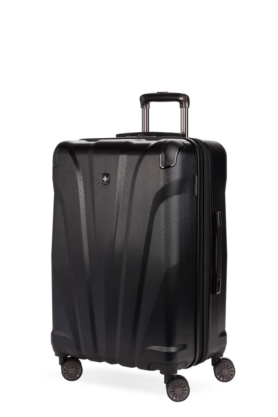 SWISSGEAR 24-Inch Expandable Hardshell Spinner Suitcase - Lightweight Durable Checked Luggage with 360° Wheels