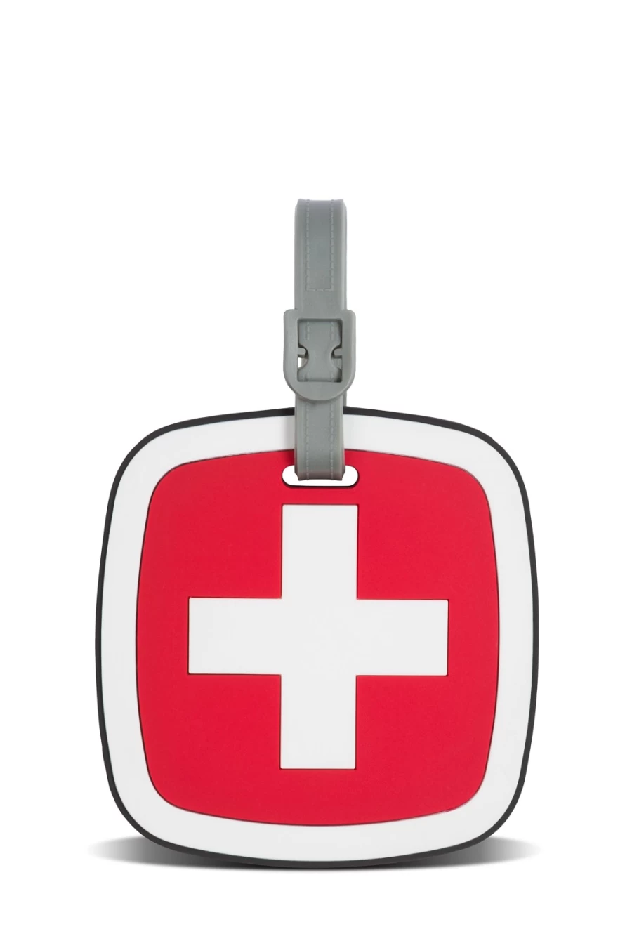 SWISSGEAR Jumbo Cross Luggage Tag - Durable Travel ID Bag Tag with Bold Cross Design