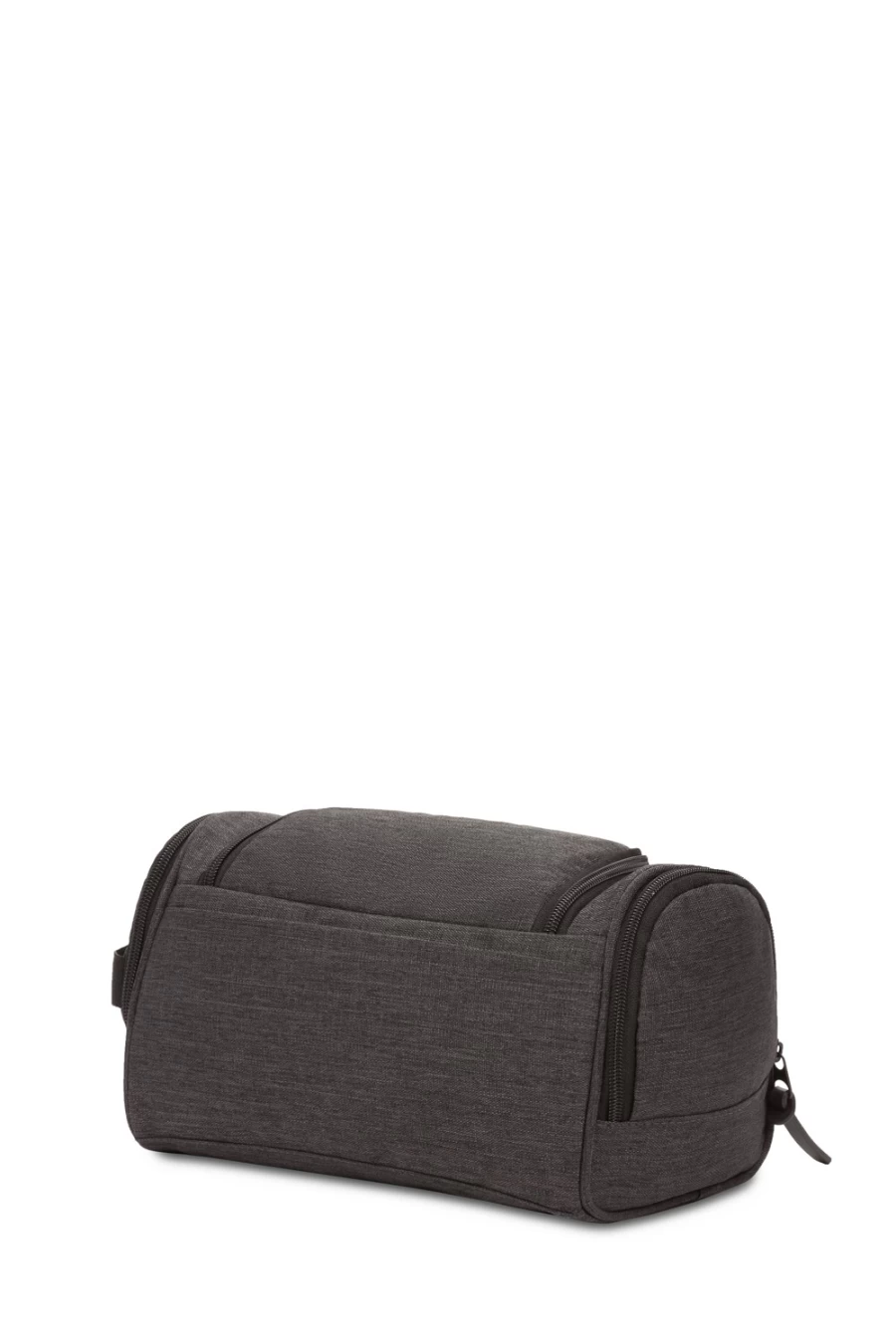 SWISSGEAR 2375 Travel Dopp Kit Toiletry Bag - Heather Gray Durable Hanging Organizer for Men & Women