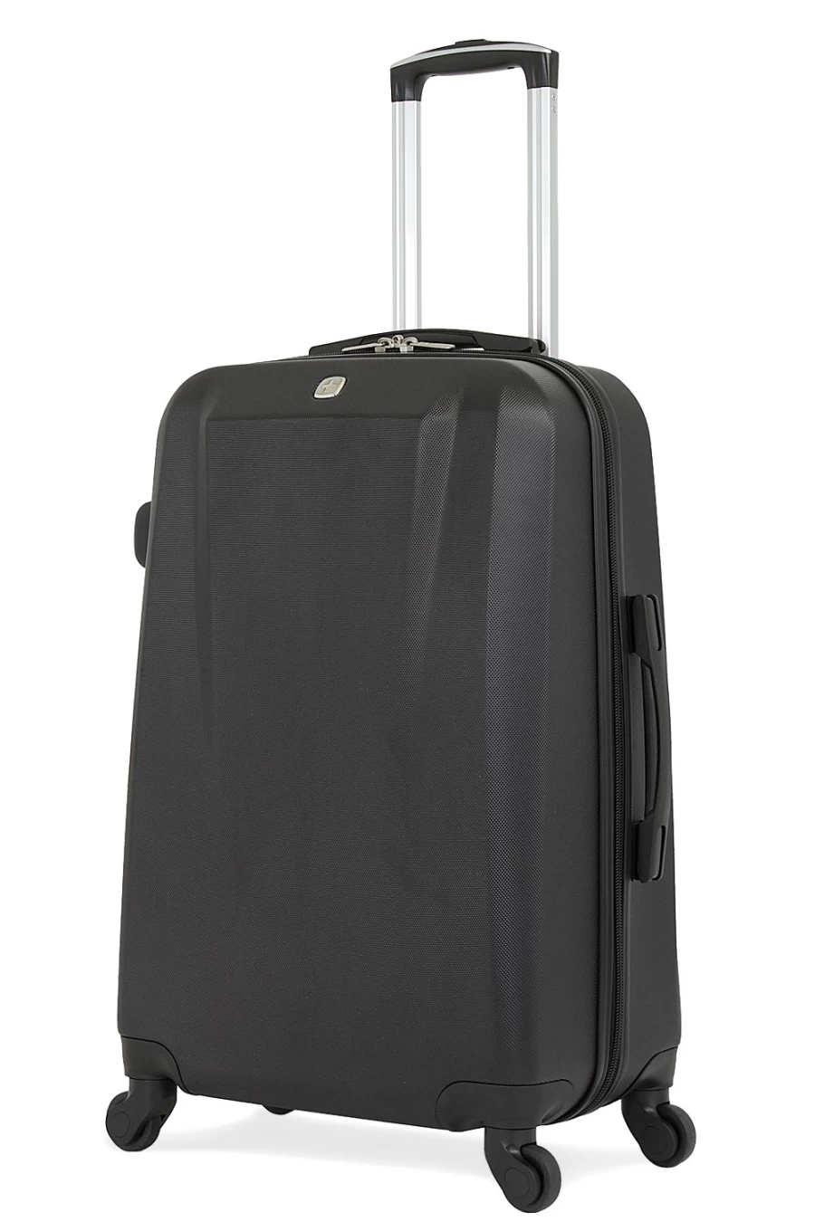 SWISSGEAR 6072 23-Inch Hardside Spinner Luggage Suitcase - Lightweight Durable Carry-On Check-In Rolling Travel Bag