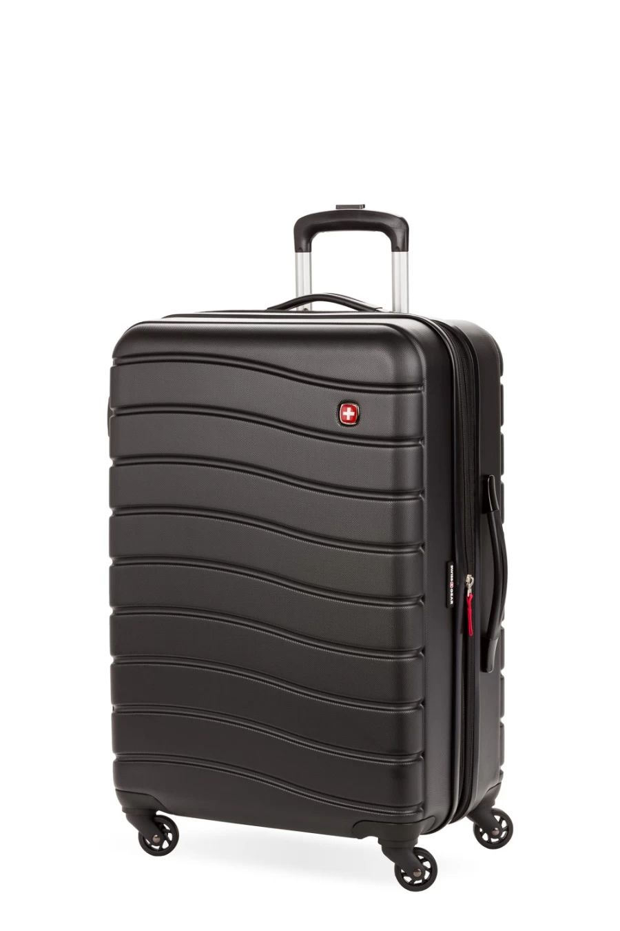 SWISSGEAR 24-Inch Expandable Hardshell Spinner Suitcase - Lightweight Durable Luggage with 360° Wheels